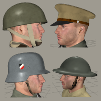 Michael 4: World War II Headwear Pack V