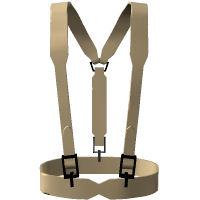 Conforming Suspenders for Army Shirt