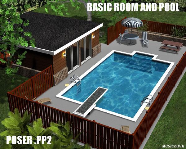 Basic room and pool