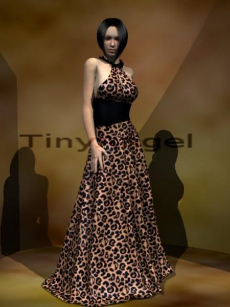 Leopard for Lovely Girl for Cute3D