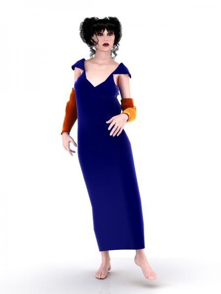 Dynamic Evening Dress for Victoria 4