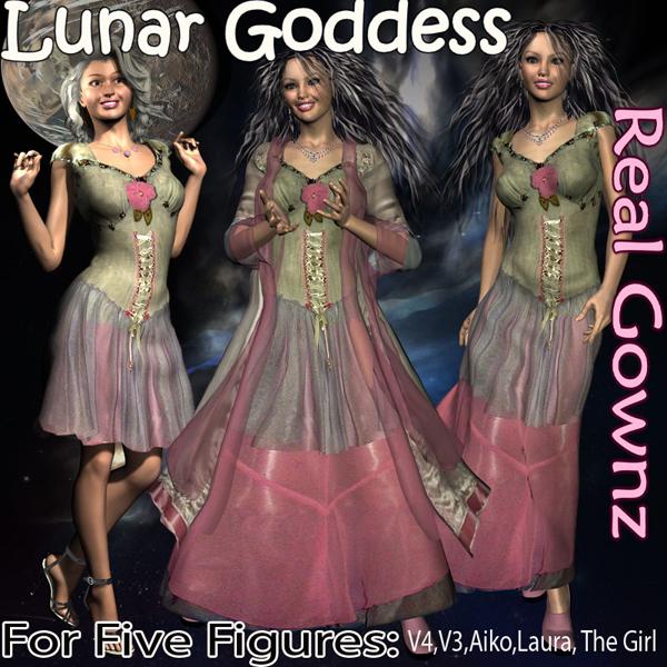 Real Gownz Lunar Goddess