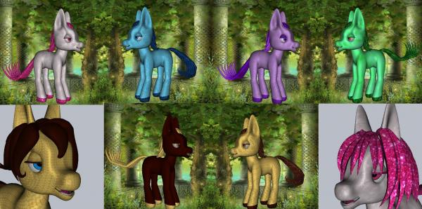 Textures for Little Pony