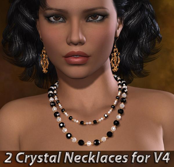 Crystal Necklaces For V4