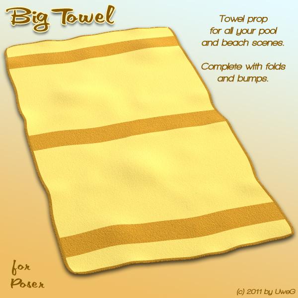 Big Towel for Poser