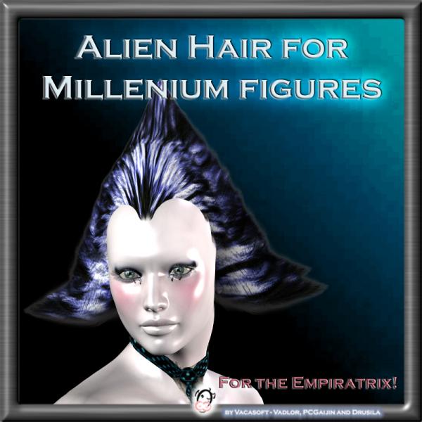 Alien Hair for Millenium Figures UPDATED