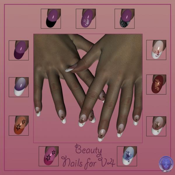 Beauty Nails for V4