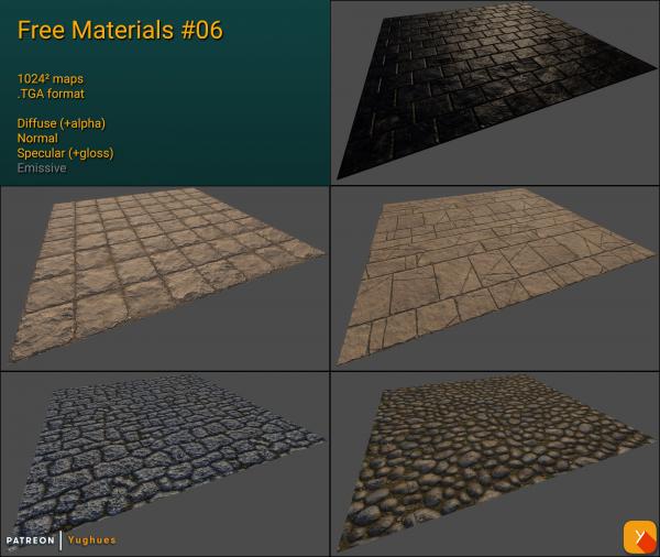 Free Materials Pack #06 Redux