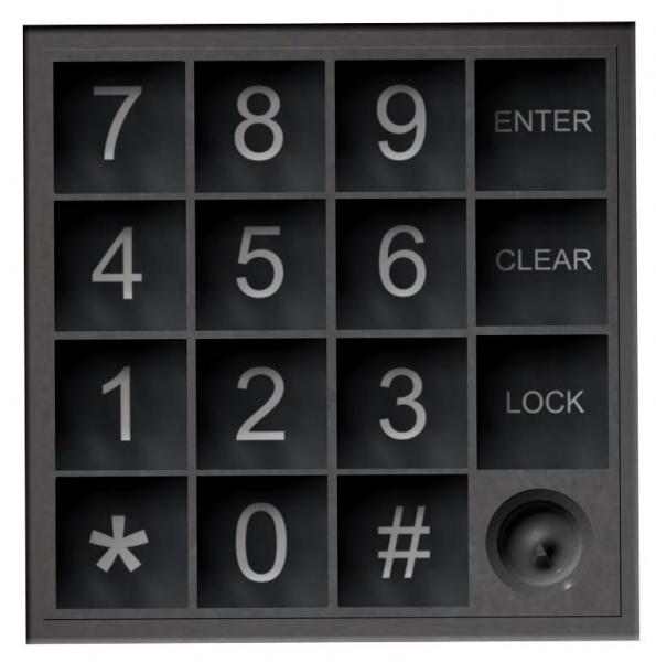 Keypad pad 2\electronic lock