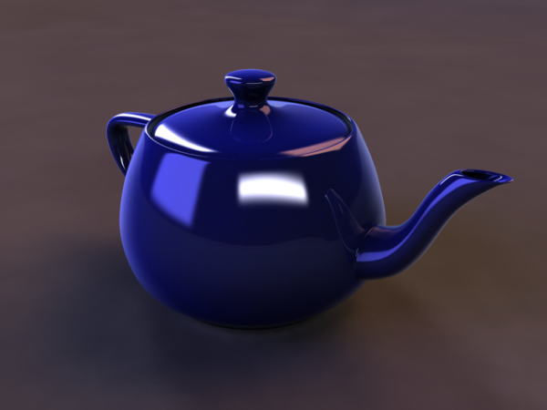 utah teapot, hires obj model