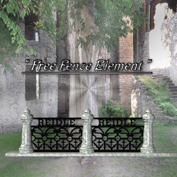 Poser Prop Fence - Zaun Element