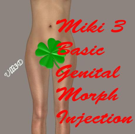 Genitalinjection Morphs for Miki 3 Update