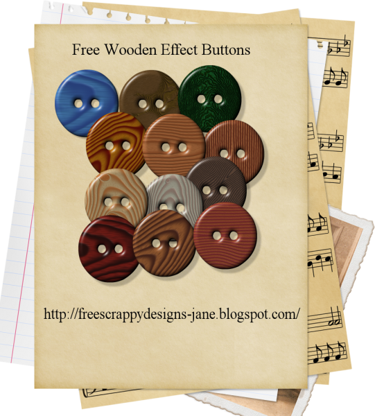 Scrapbooking Buttons