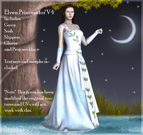 Elven Princess for V4 *New*