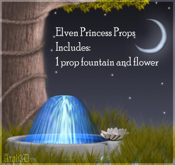 Elven Princess Props