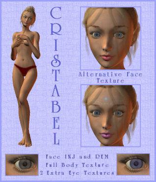 Cristabel Character and Textures for Aiko