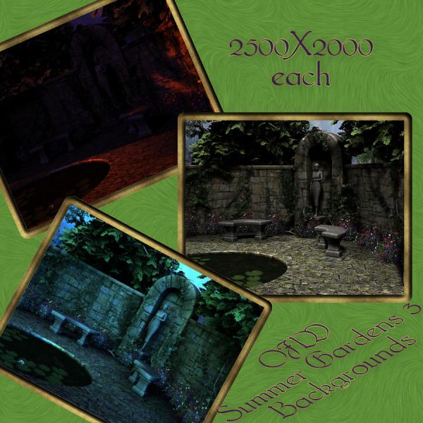 Summer Garden&#039;s Backgrounds 3