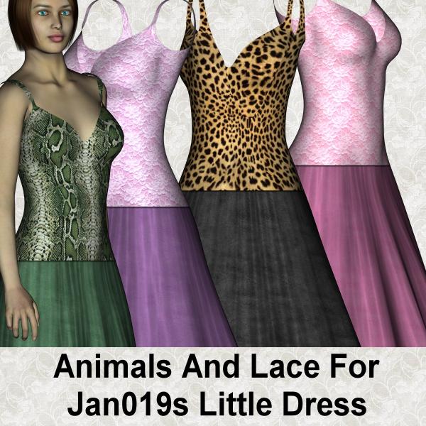 Animals And Lace For Jan019&#039;s Little Dress