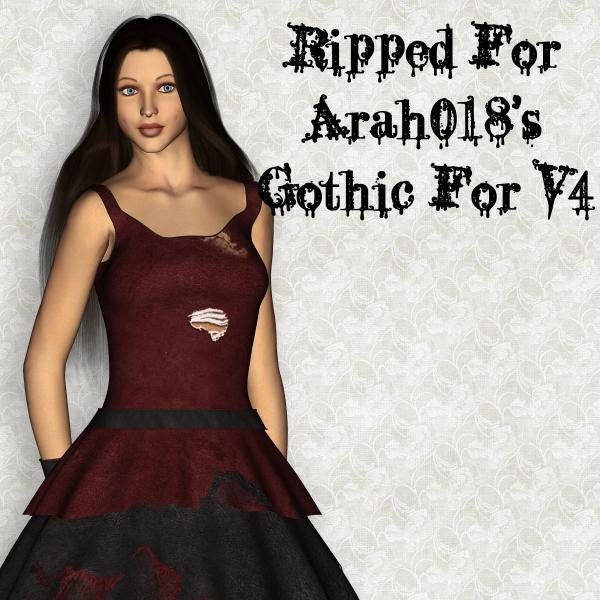 Ripped For Arah018&#039;s Gothic For V4 (New One)
