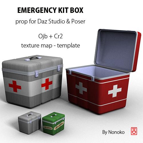 Emergency kit box