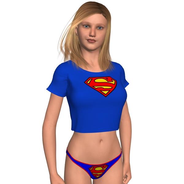 Superhero Panties for V4 Basicwear