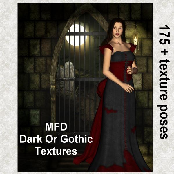 V4 MFD Dark And Gothic Textures
