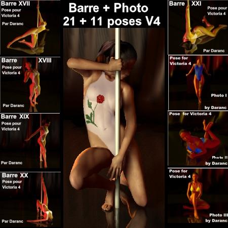Barre et Photos (Pole dance)