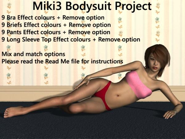 Miki3 Bodysuit Project - The Basics