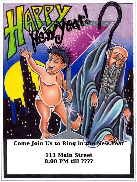 New Year Party Invite
