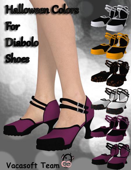 Halloween Colors For Diabolo Shoes