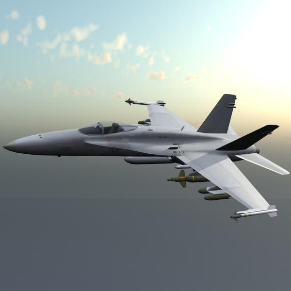 F-18 Hornet USMC Jet Fighter