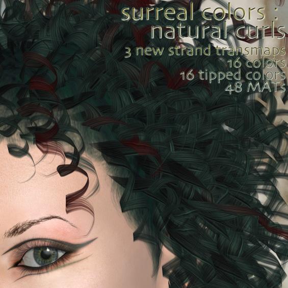 Surreal Colors : Natural Curls