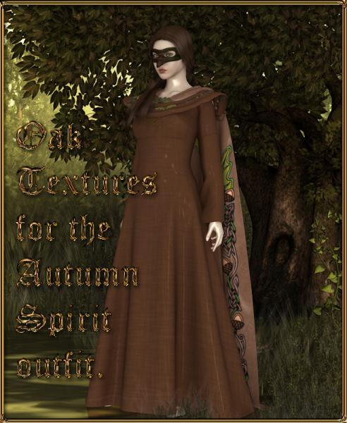 Oak Textures for the Free Autumn Spirit Outfit