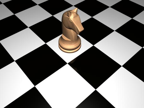 chess-horse c4d