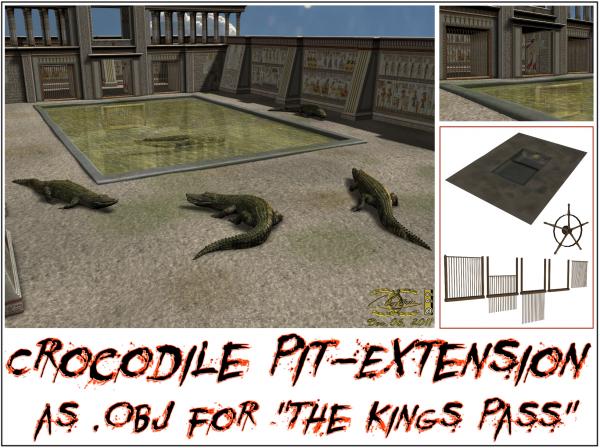 Crocodile Pit-Extension for &quot;The Kings Pass&quot;