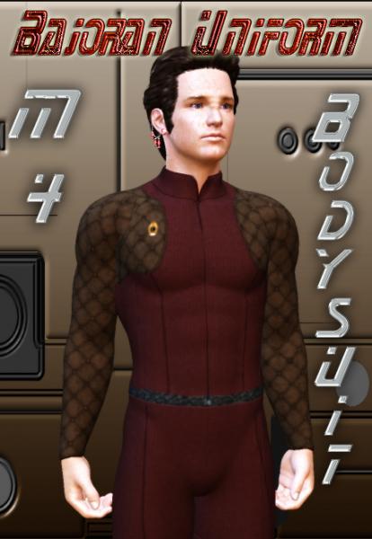 Bajoran Uniform Textures for M4 Bodysuit
