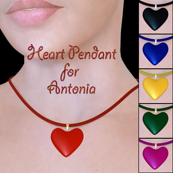 Heart Pendant for Antonia