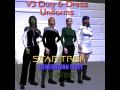 V3 Star Trek GENERATION FLEET Dress/Duty Uniforms