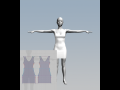 Miki 4 Short Dress Dev Kit for Poser & MD