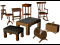 Small pieces of furniture