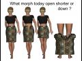 Skirt with zip re-upload