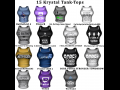 15 Krystal Tank-Tops