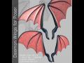 Daemon wings for Poser