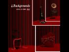 Backgrounds - red stripes