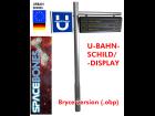 U-Bahn-Schild /-Display (Bryce version)