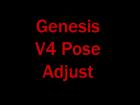 Genesis V4 pose adjust script