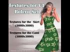 Textures for V4 Bolero Set 03