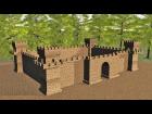 Castle Wall -.3ds-No Textures