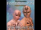 Romulan Tattoo Textures for M4 and V4