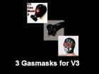 3 gasmasks for v3